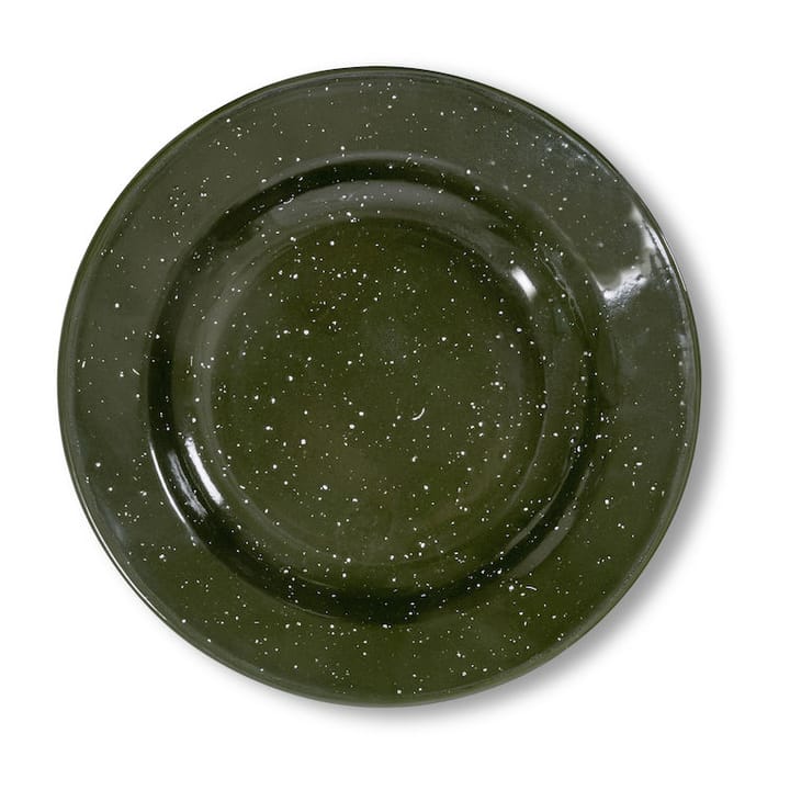 Plato esmalatado Doris Ø20 cm - verde - Sagaform