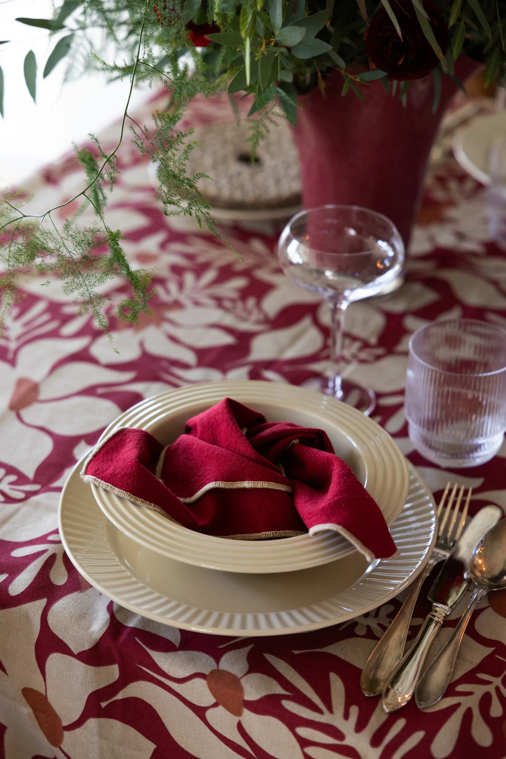 Plato hondo Coffee & More Ø22 cm, Beige Sagaform