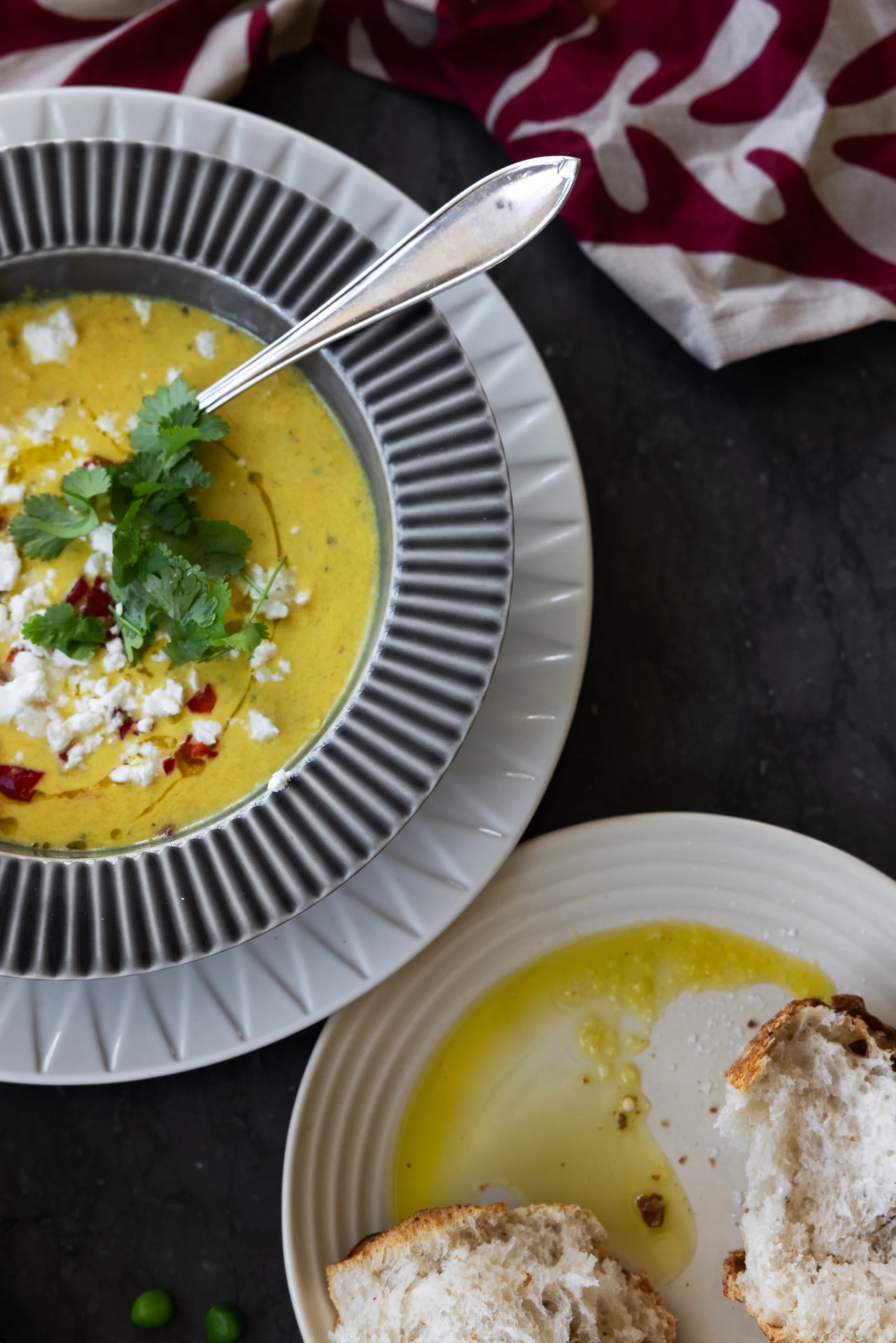 Plato hondo Coffee & More Ø22 cm, Gris Sagaform