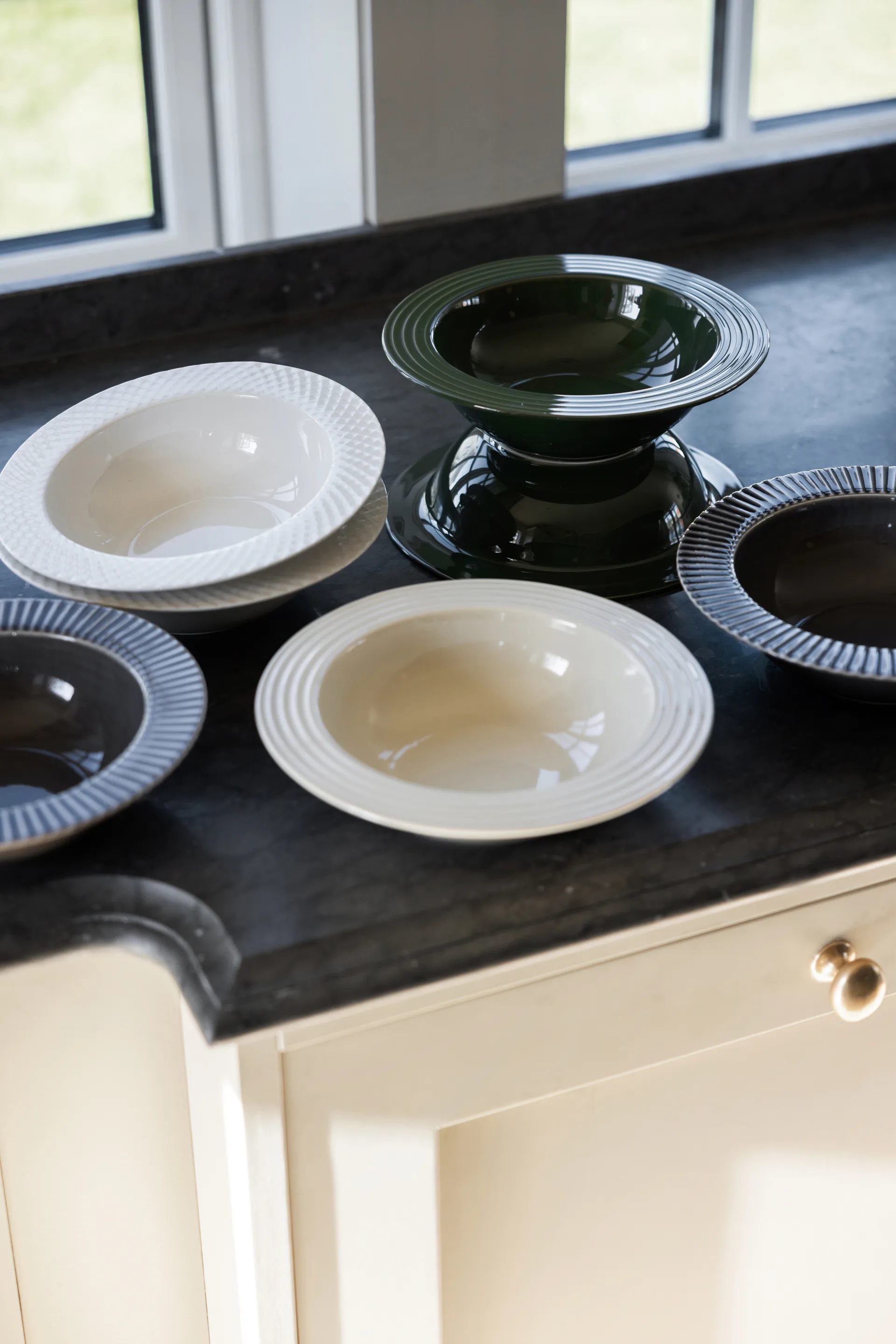 Plato hondo Coffee & More Ø22 cm, Gris Sagaform