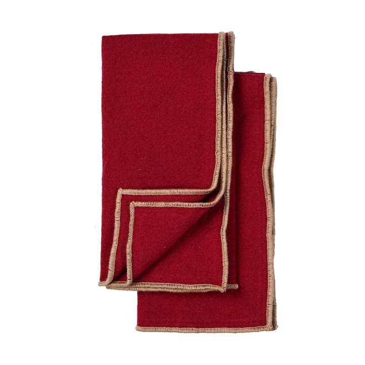 Servilletas Edith 45x45 cm, 2-pack - Burdeos - Sagaform