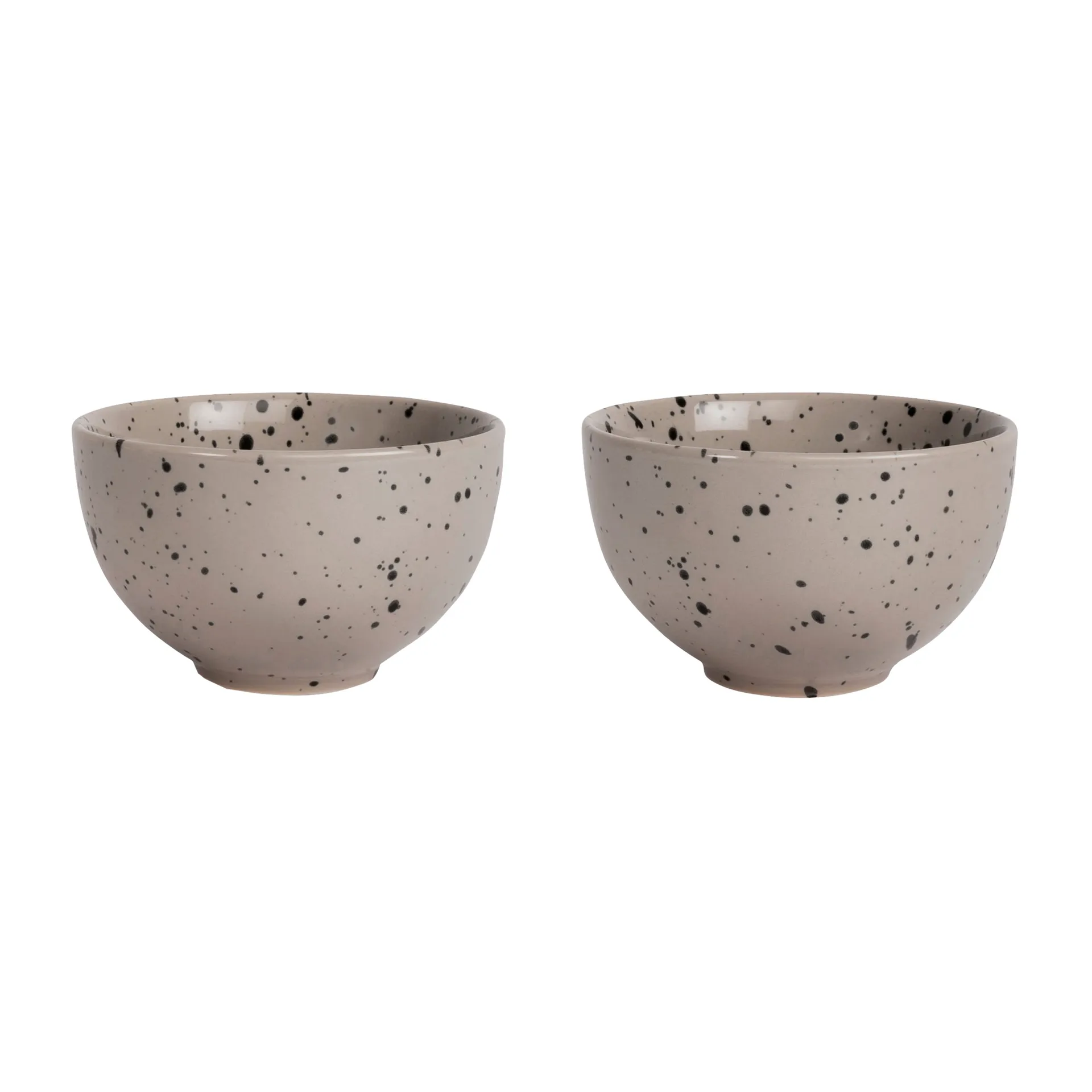 Set de 2 boles Ditte, gris-negro Sagaform
