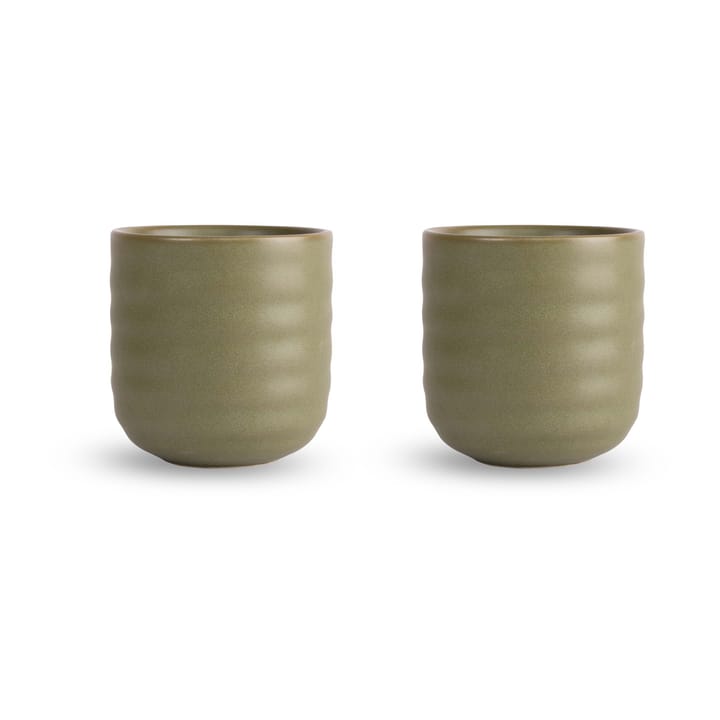 Set de 2 tazas Ellen 18 cl, verde Sagaform