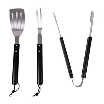 Set de grill Fredde BBQ 3 piezas - negro - Sagaform