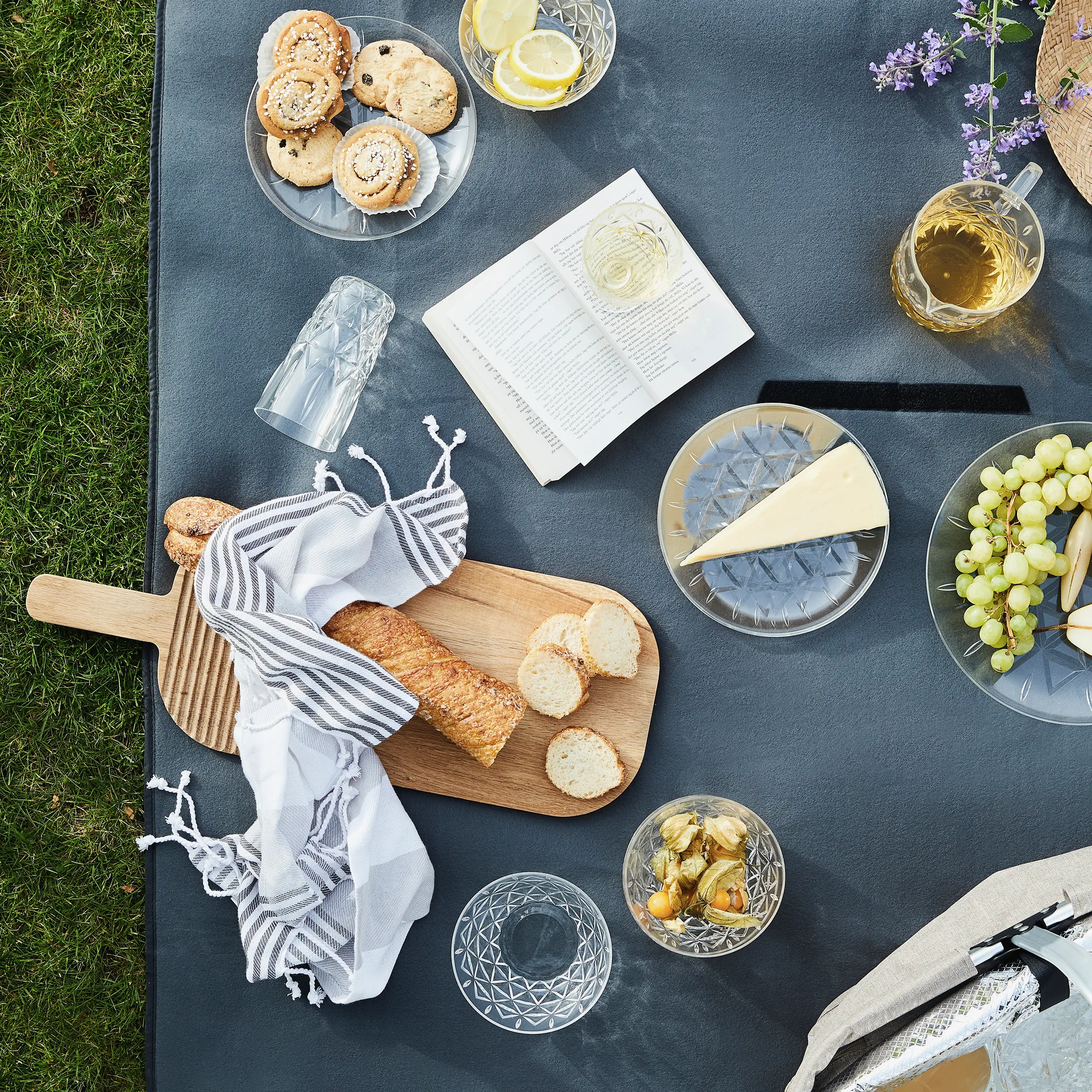 Tabla de cortar con asa Nature bambú, 54 cm Sagaform