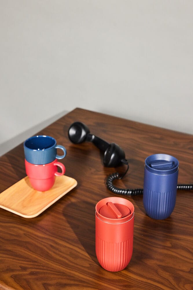 Taza con asa Inka 27 cl, Azul Sagaform