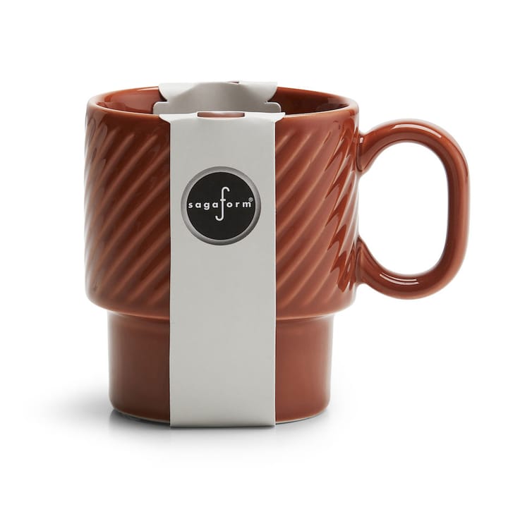Taza de café Coffee & More, terracota Sagaform