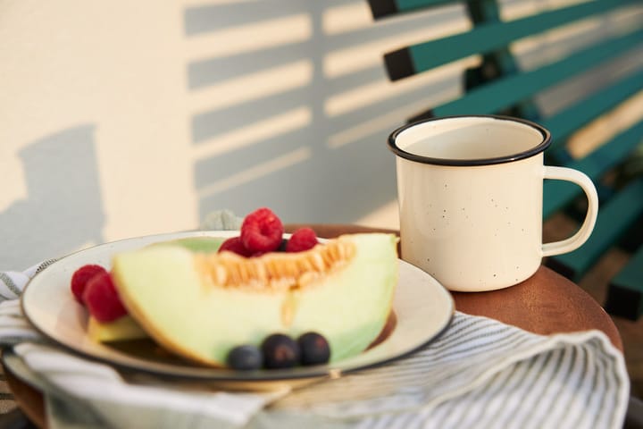 Taza esmaltada Doris 35 cl, Beige Sagaform