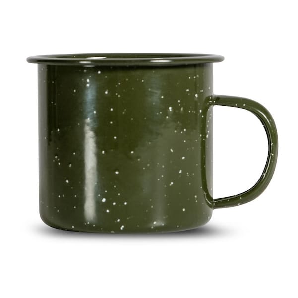 Taza esmaltada Doris 35 cl - verde - Sagaform