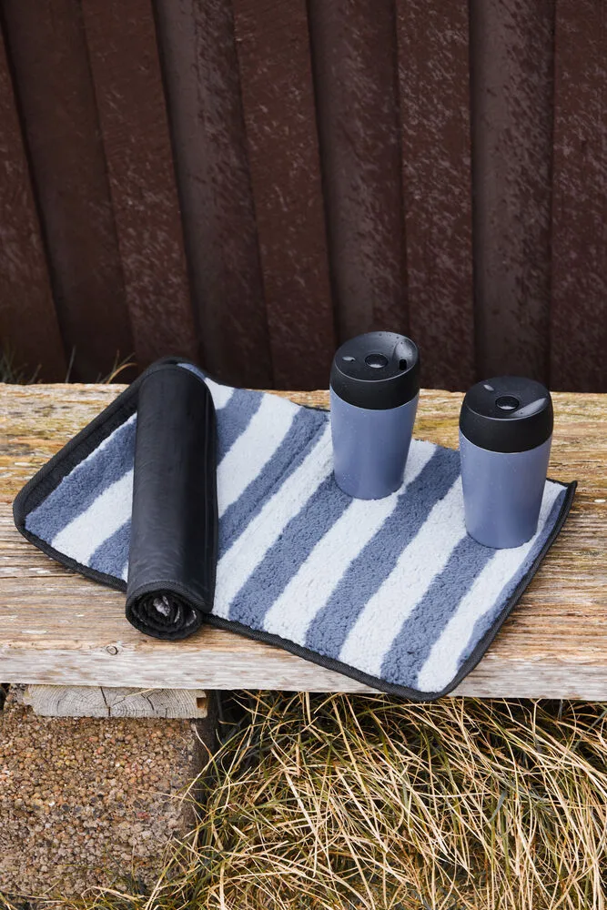 Taza para coche Loke 24 cl, Gris Sagaform