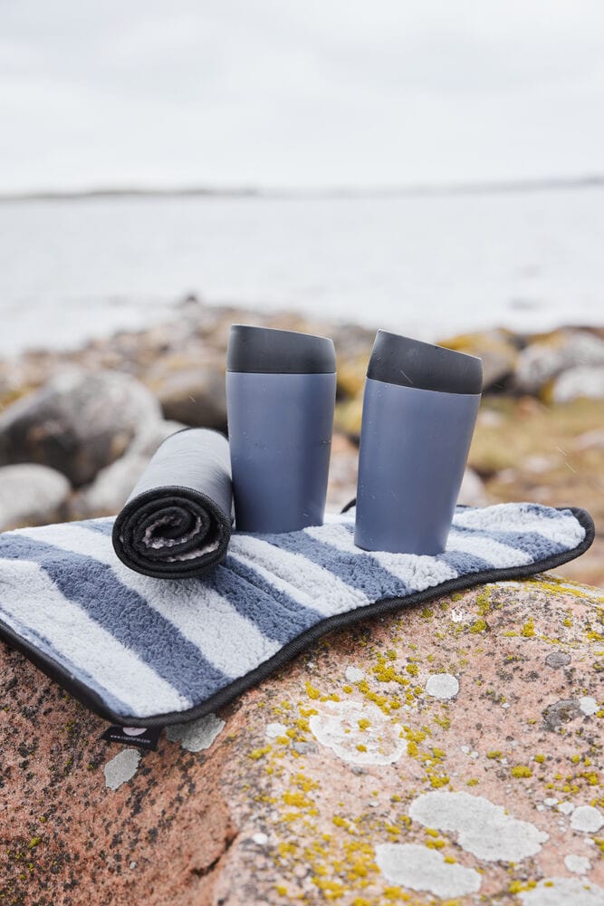 Taza para coche Loke 24 cl, Gris Sagaform