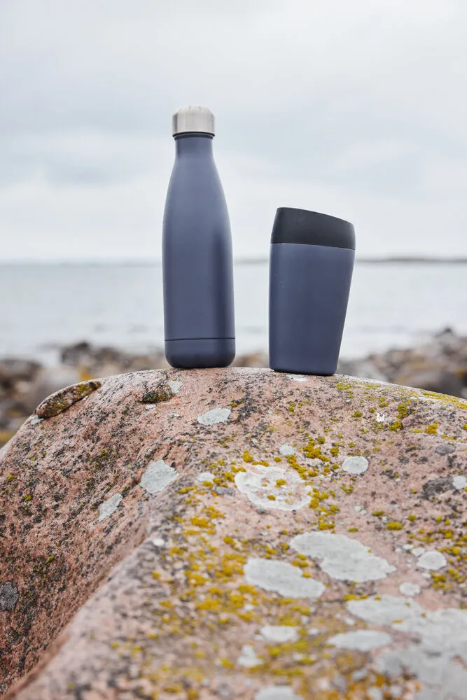 Taza para coche Loke 24 cl, Gris Sagaform