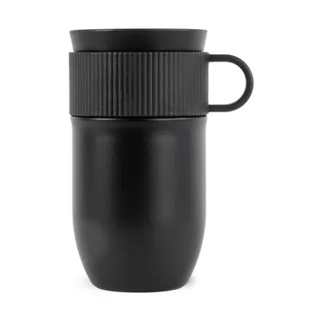 Taza térmica para coche Ted 28 cm - Negro - Sagaform