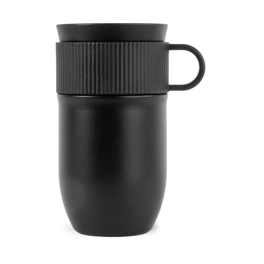 Taza térmica para coche Ted 28 cm - Negro - Sagaform
