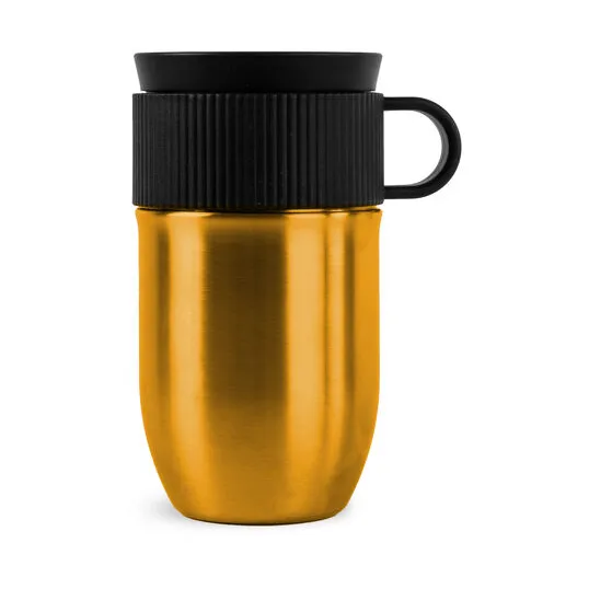 Taza térmica para coche Ted 28 cm, Oro Sagaform