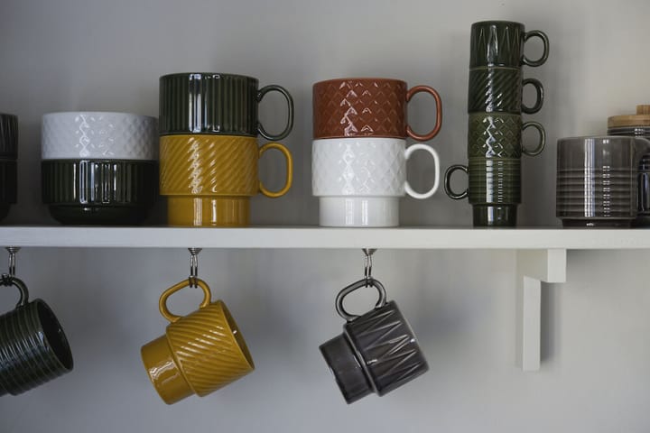 Tazas de café Coffee & More, 2-pack, Verde Sagaform