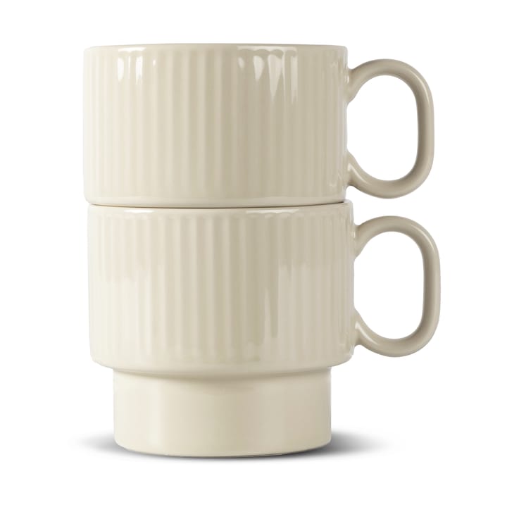 Tazas de té Coffee & More, 2-pack - Beige - Sagaform
