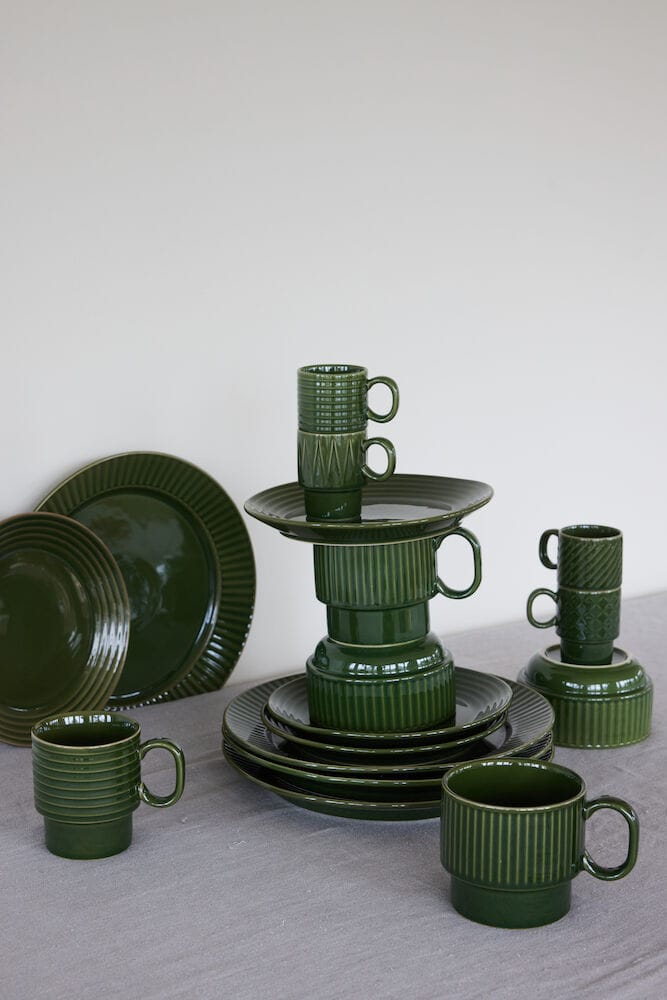 Tazas de té Coffee & More, 2-pack, Verde Sagaform