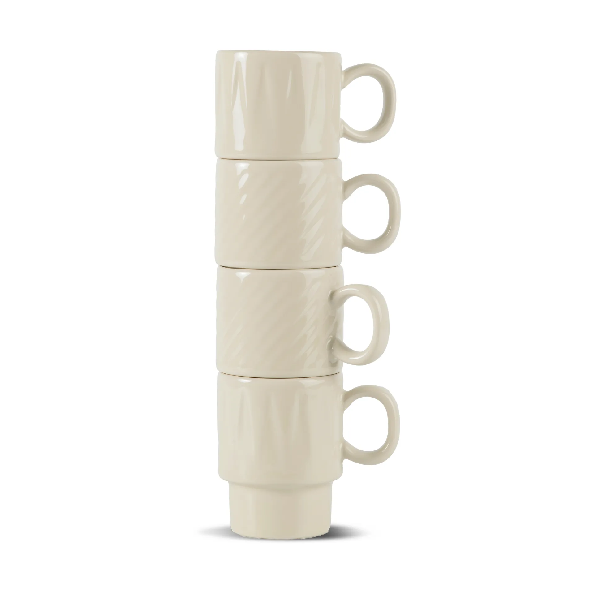 Tazas espresso Coffee & More, 4-pack, Beige Sagaform