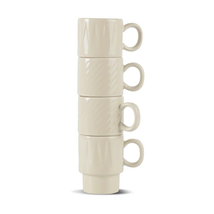Tazas espresso Coffee & More, 4-pack - Beige - Sagaform