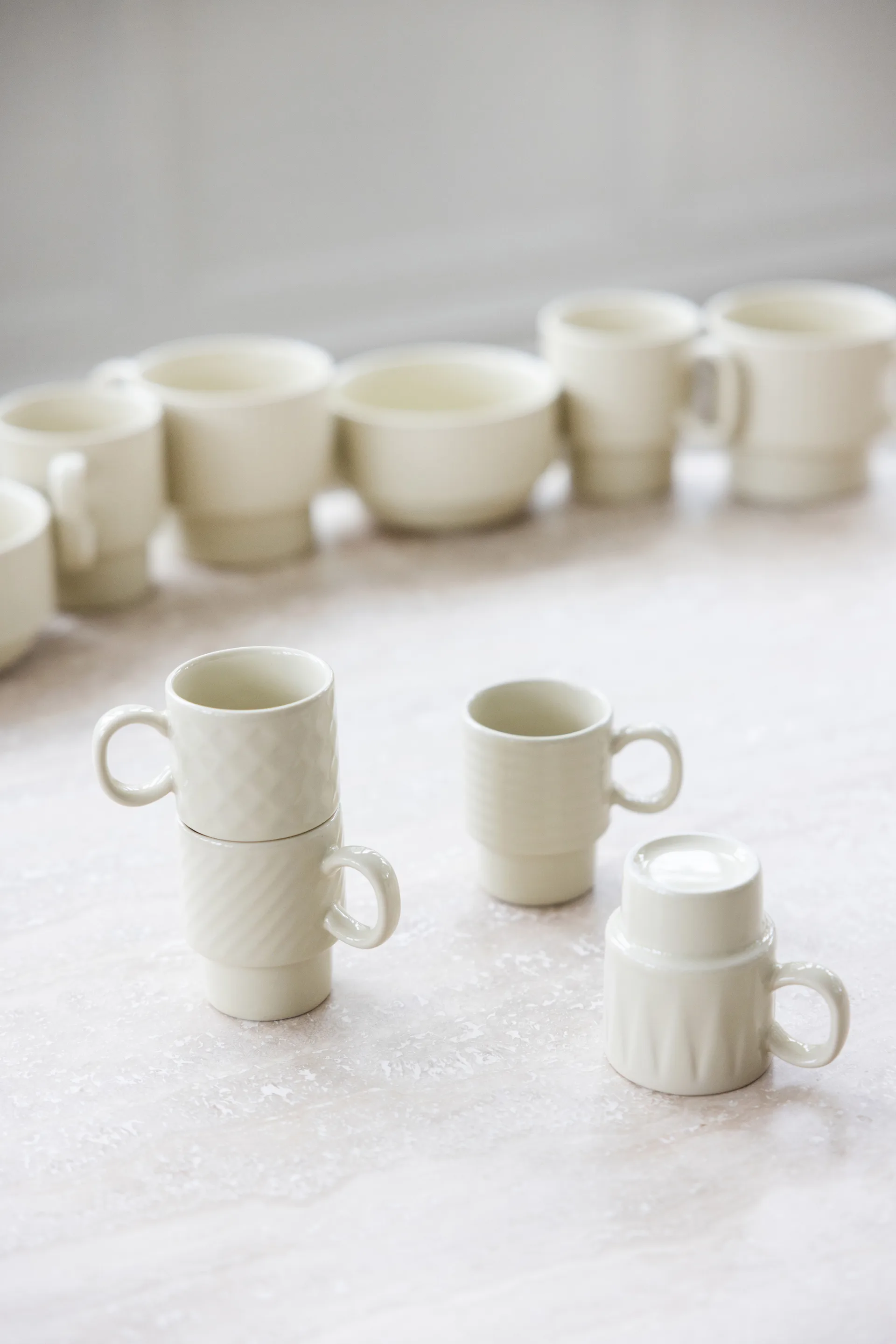 Tazas espresso Coffee & More, 4-pack, Beige Sagaform