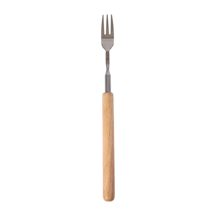 Tenedor para salchichas plegable Fredde - Acero inoxidable-madera de caucho - Sagaform