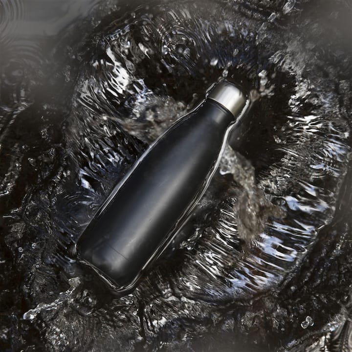 To Go botella de acero 50 cl, negro Sagaform