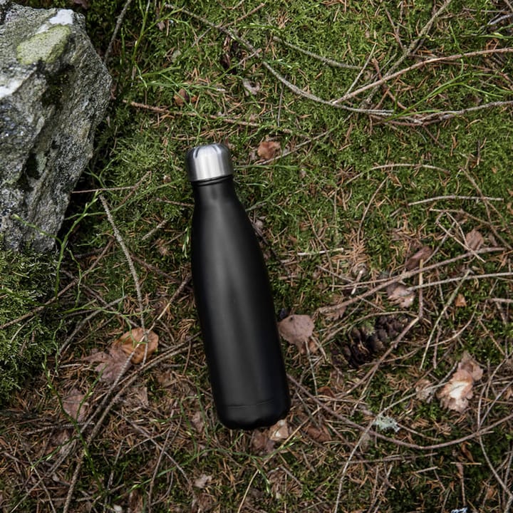 To Go botella de acero 50 cl, negro Sagaform