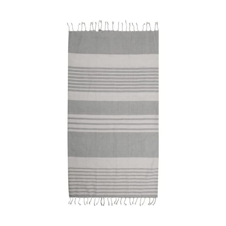 Toalla de baño Ella hamam a rayas 145x250 cm - Gris - Sagaform