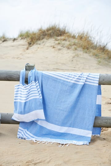 Toalla de playa Ella Hamam 145x250 cm - azul - Sagaform