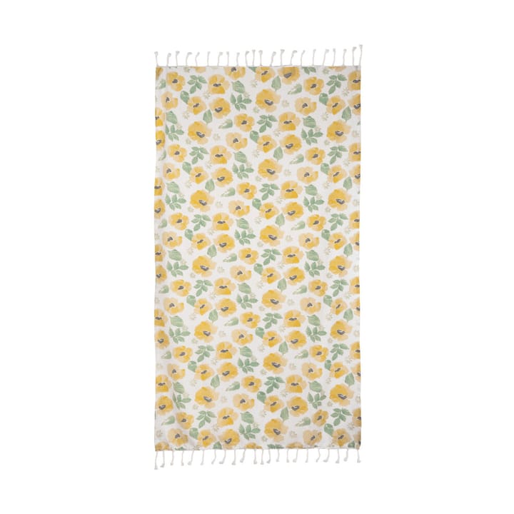 Toalla Eden hamam 90x170 cm - Amarillo mixto - Sagaform