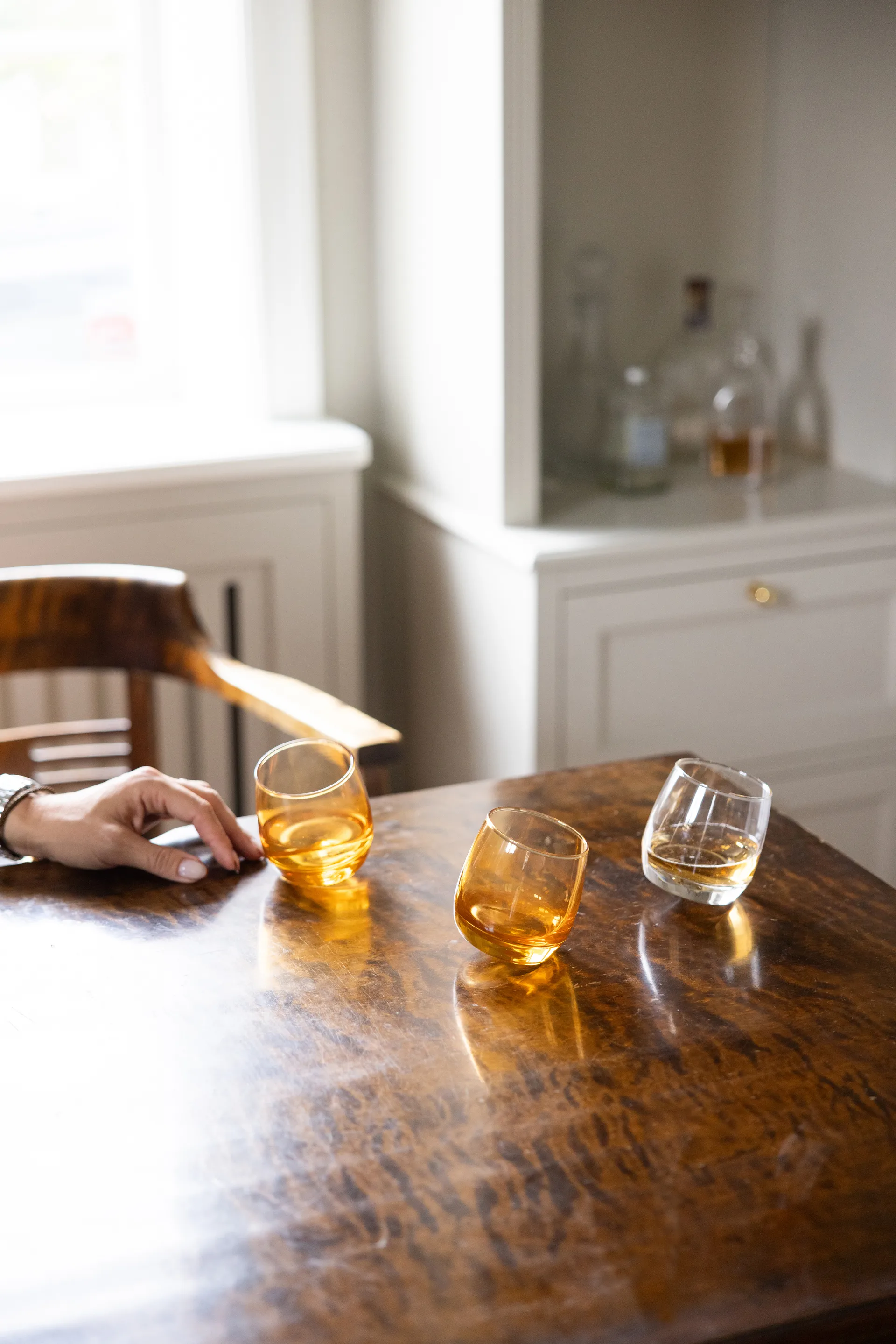 Vasos con base redondeada Sagaform 30 cl 6-pack, Ámbar Sagaform