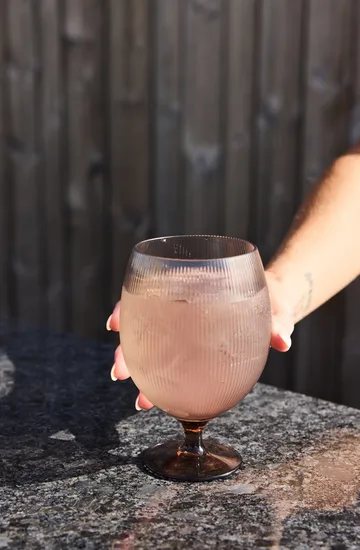 Vasos de cerveza Billi 50 cl, pack de 4 - Marrón - Sagaform