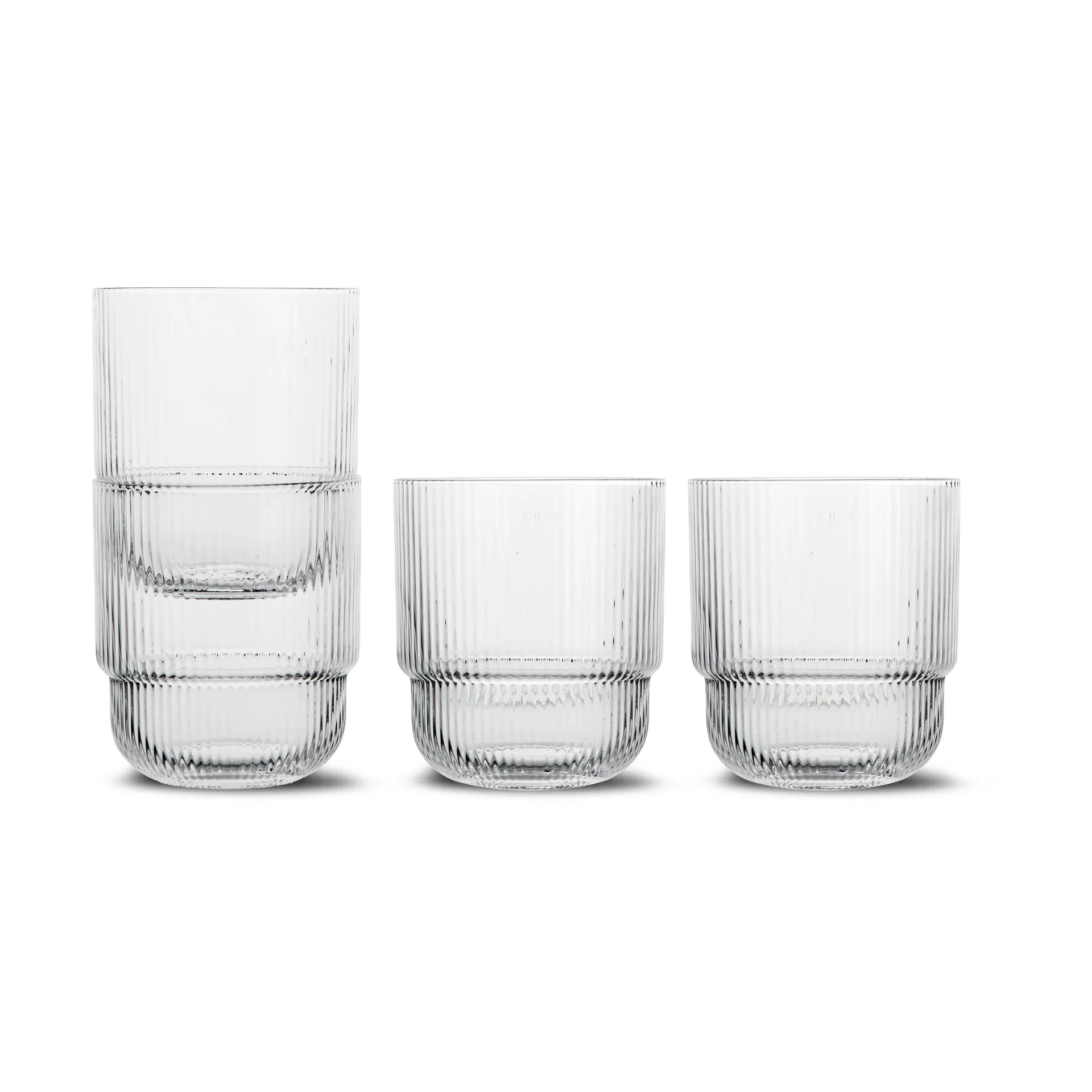 Vasos transparentes Sagaform 4-pack, Claro Sagaform