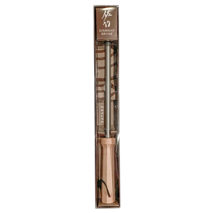 Afilador de cuchillos con mango de madera Satake, 23 cm Satake