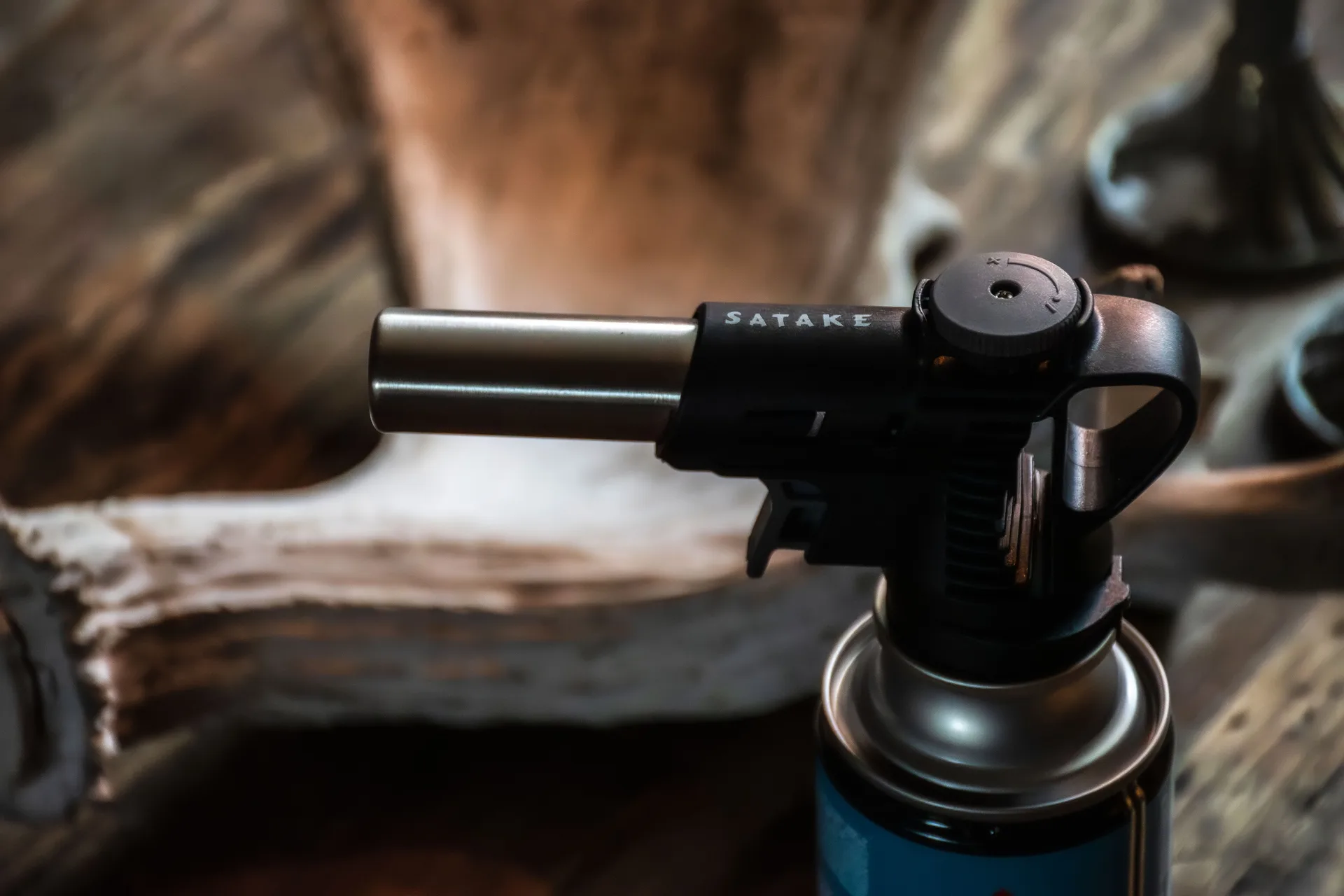 Boquilla de quemador Satake para botella de gas, Negro Satake