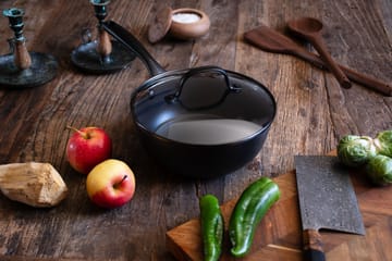 Cacerola sautés con tapa de cristal Satake - 2 L - Satake
