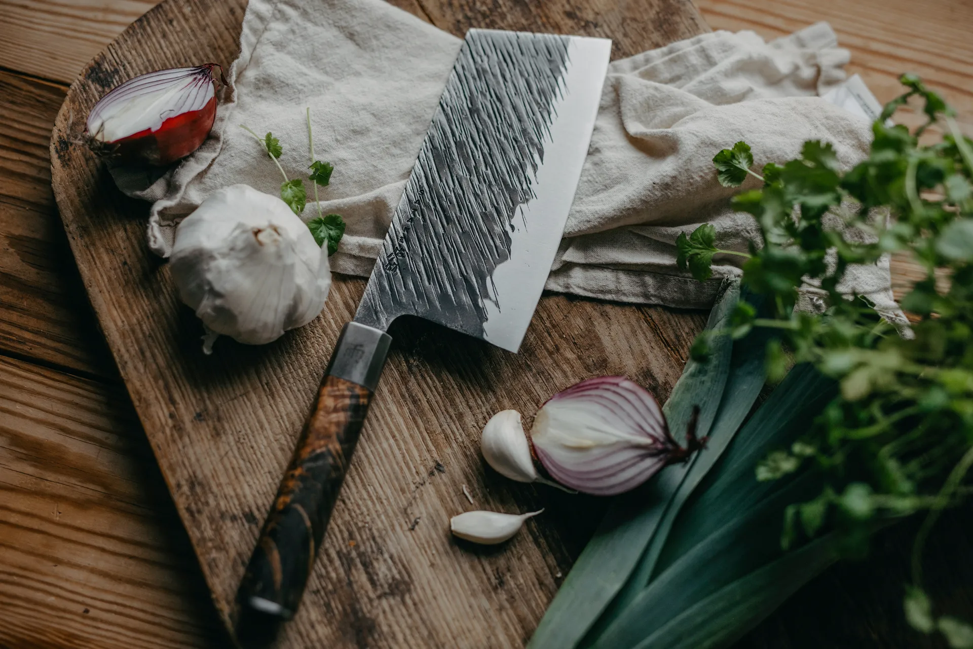 Cuchillo de chef chino Satake Ame, 17 cm Satake