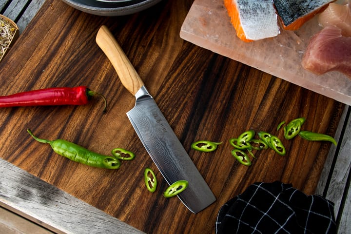 Cuchillo para verduras Satake Kaizen Nakiri, 16 cm Satake