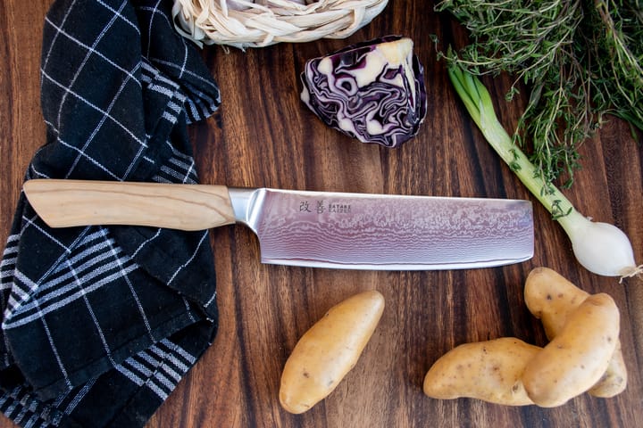 Cuchillo para verduras Satake Kaizen Nakiri, 16 cm Satake