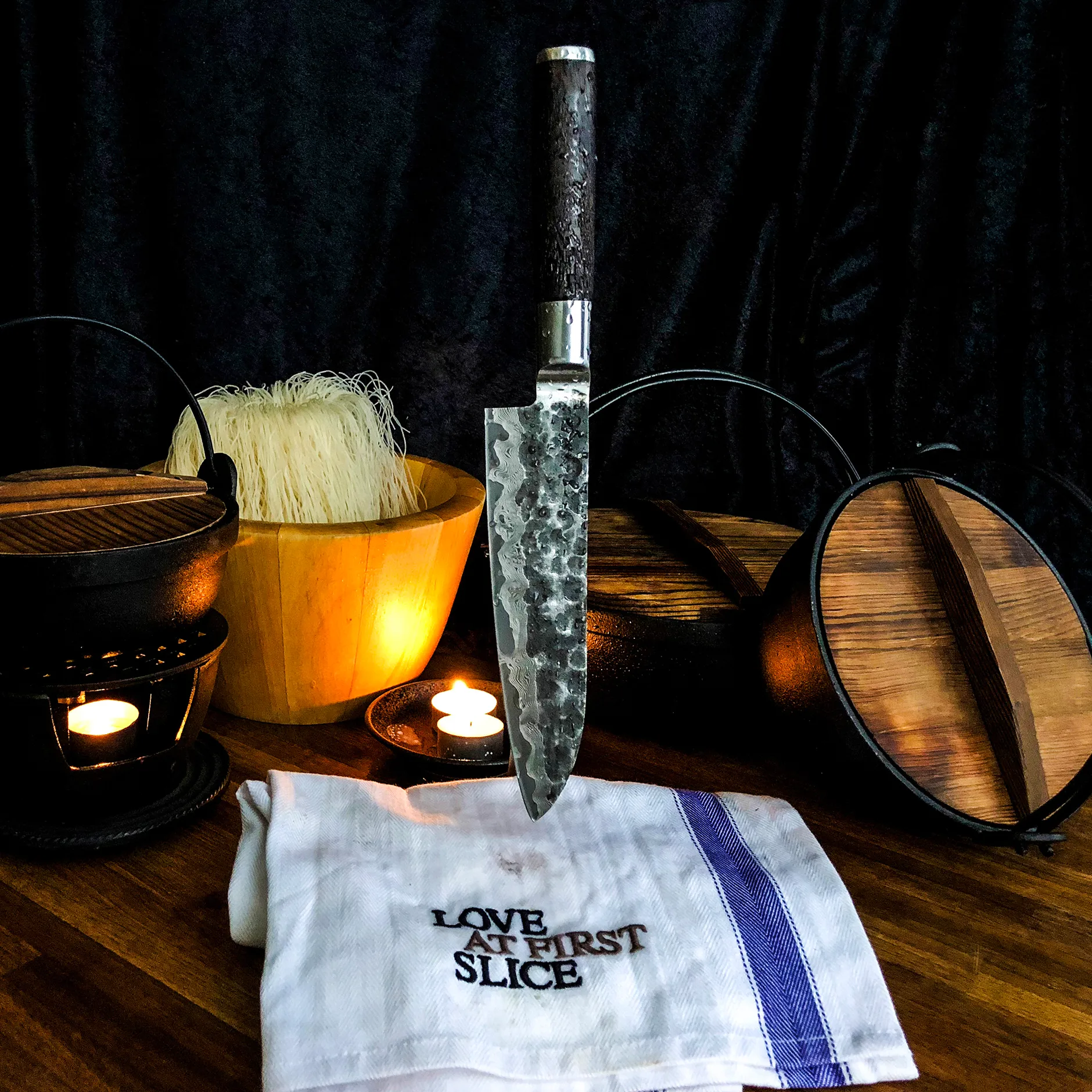 Cuchillo santoku Satake Kuro, 18 cm Satake