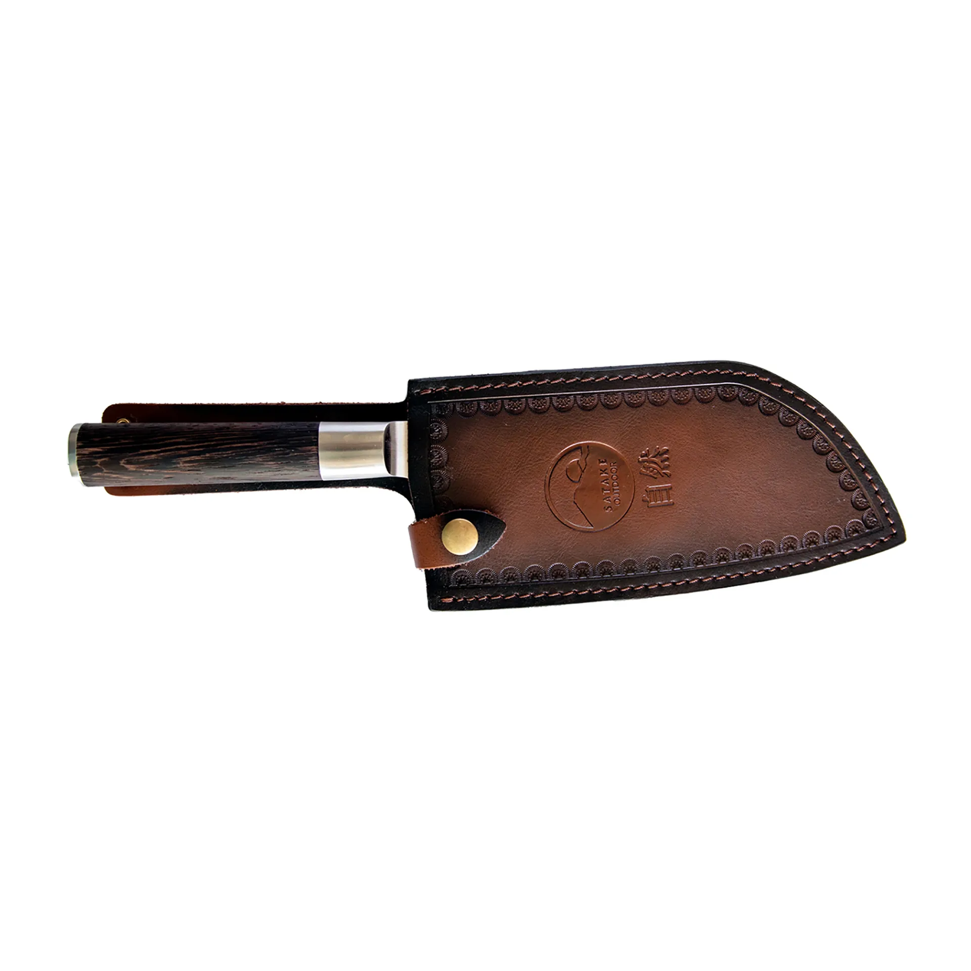 Kuro mori con saia/ funda, 19,5 cm Satake