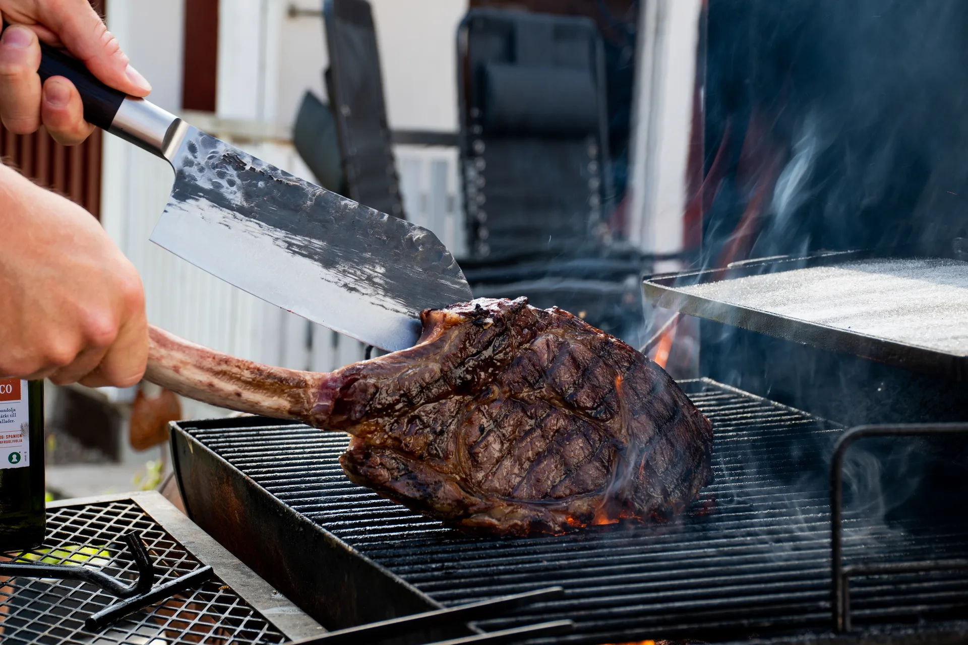 Kuro mori con saia/ funda, 19,5 cm Satake