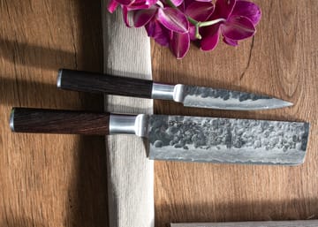 Kuro Nakiri 18 cm con Petty 11 cm - 2 piezas - Satake