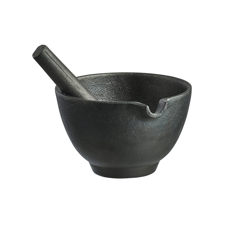 Mortero de hierro fundido Satake Nabe, negro Satake