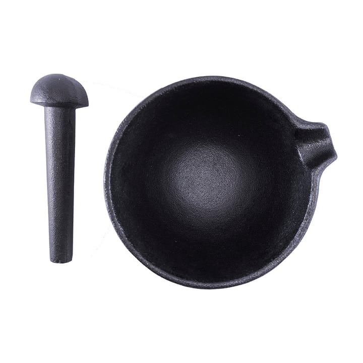 Mortero de hierro fundido Satake Nabe, negro Satake
