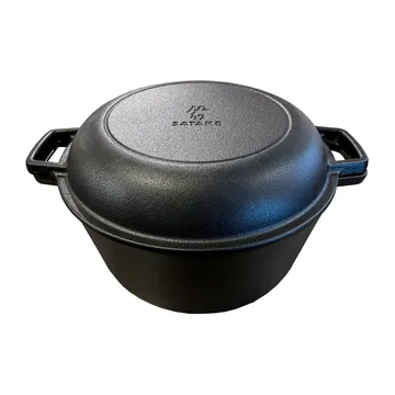 Olla de hierro fundido con tapa - Ø26 cm - Satake