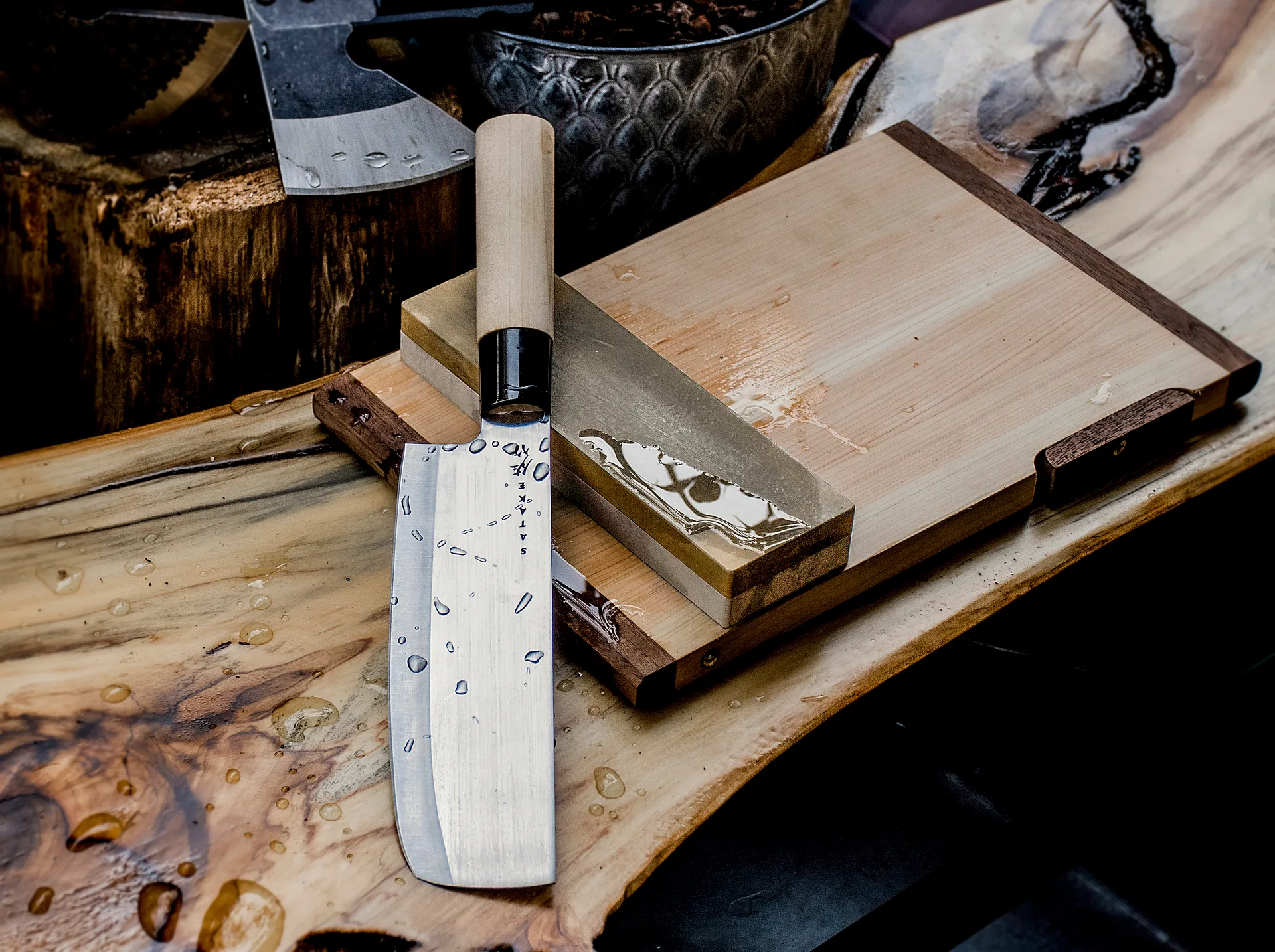 Piedra de afilar Satake, 1000/3000 grit Satake