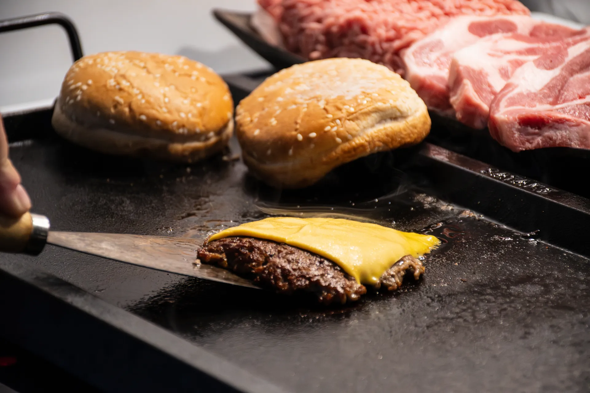 Plancha de asar Satake de hierro fundido, 47,5x27 cm Satake