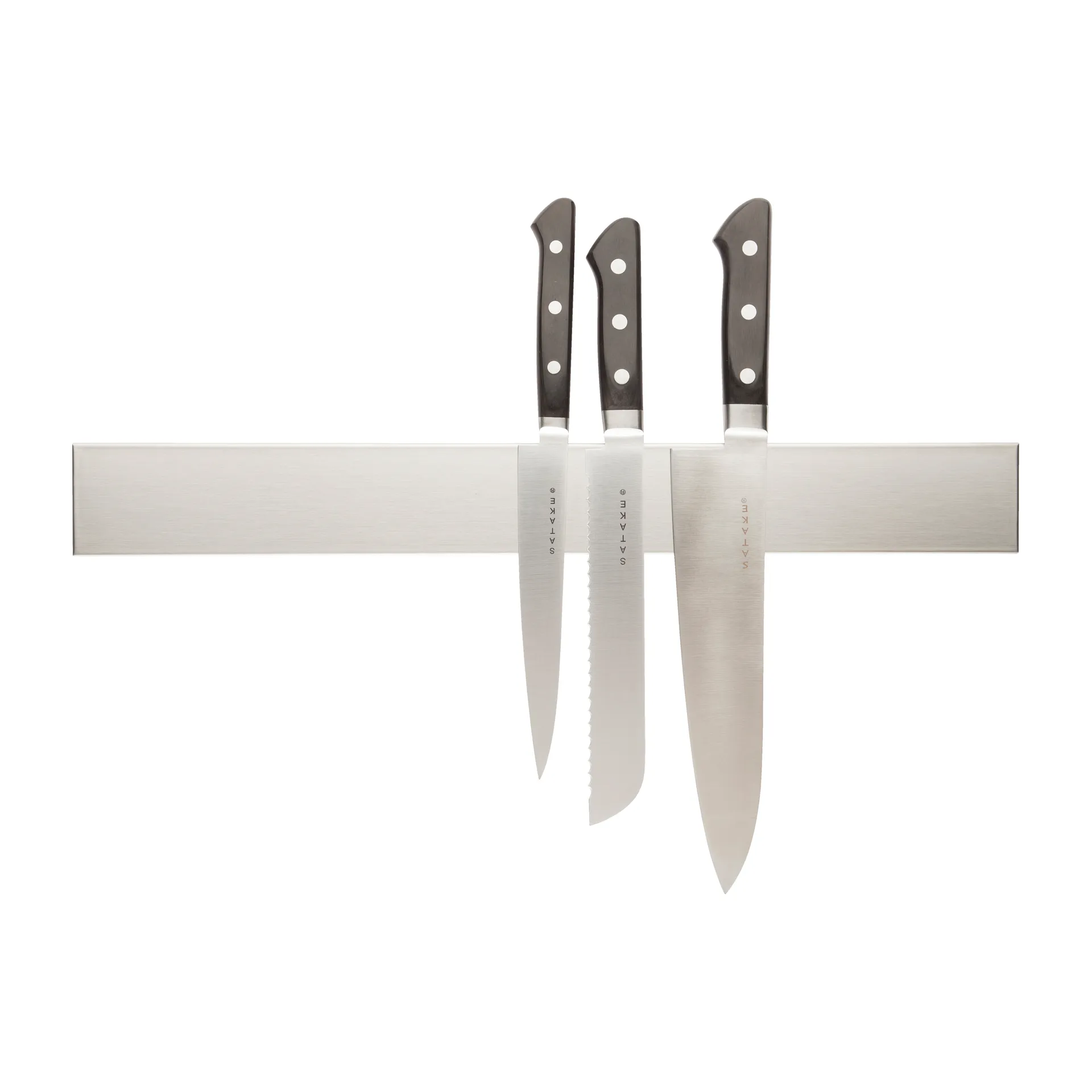 Portacuchillos magnético Satake 75 cm, acero inoxidable Satake